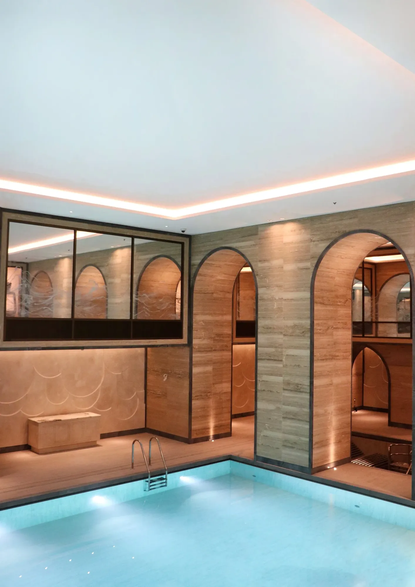 Guerlain Spa pool hall, The OWO