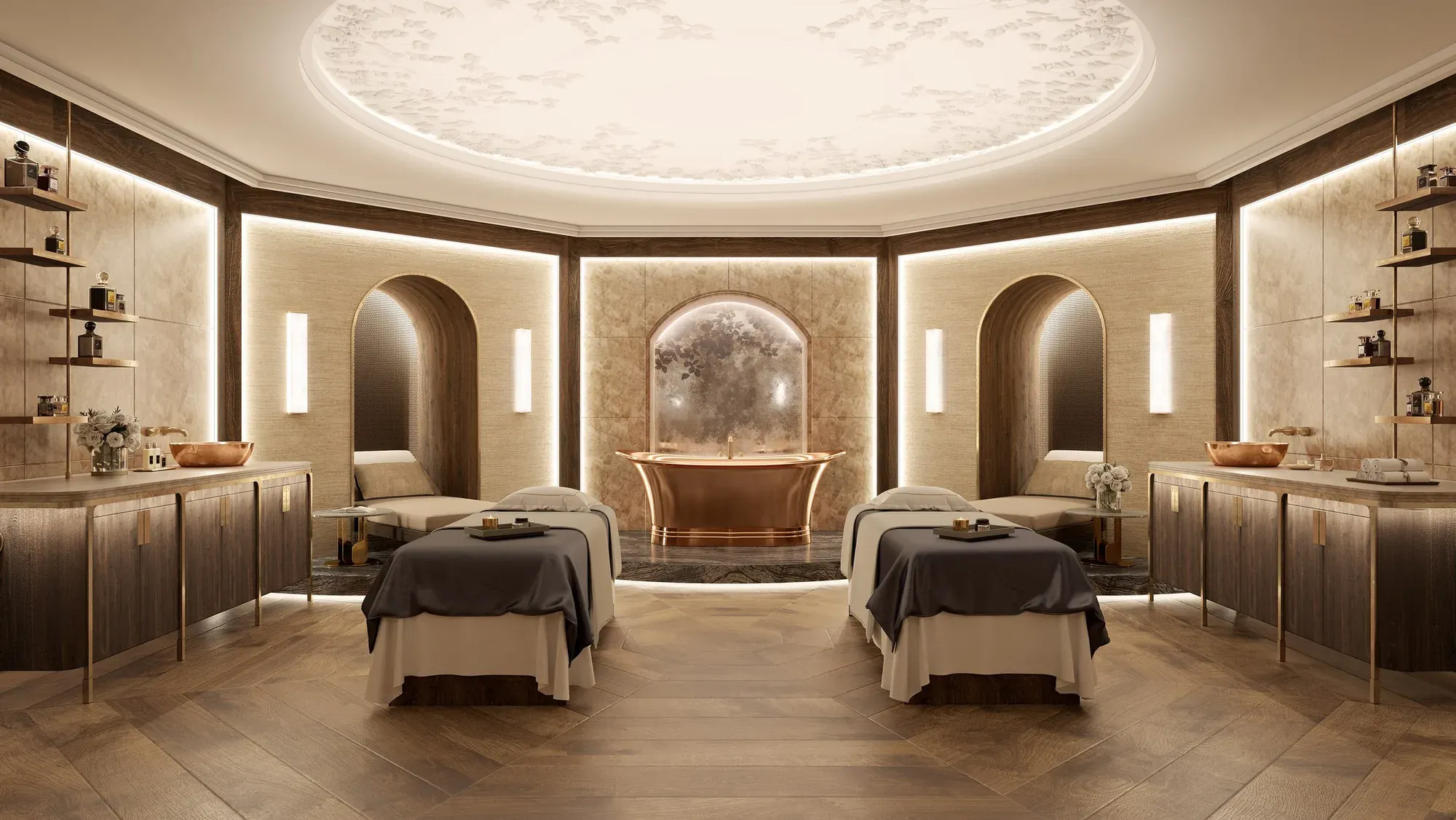 Treatments: Cupola treatment room