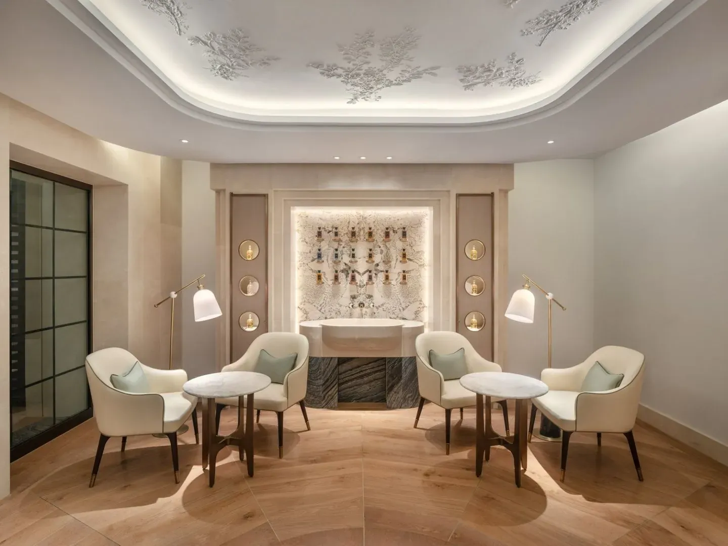 Reception: Guerlain atelier