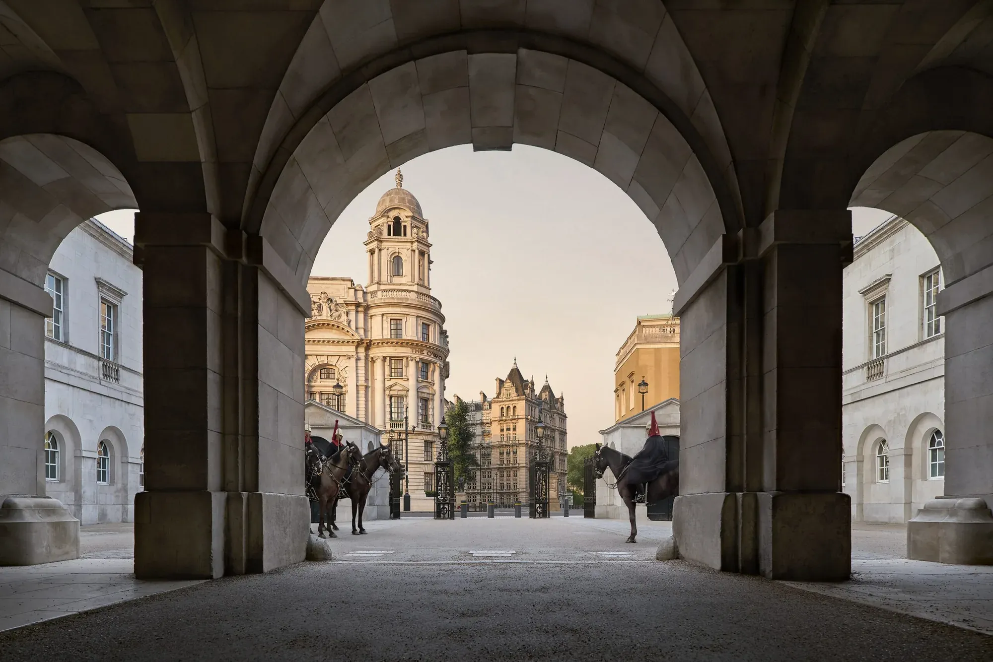 The Old War Office framed by Horse Guards